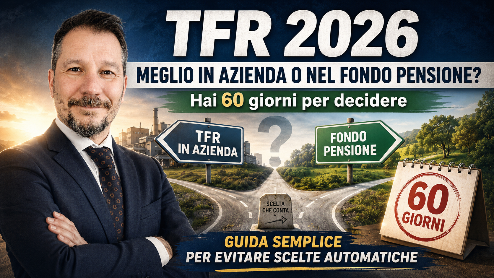 TFR 2026: meglio in azienda o nel fondo pensione? Rendimenti, tasse e nuove regole