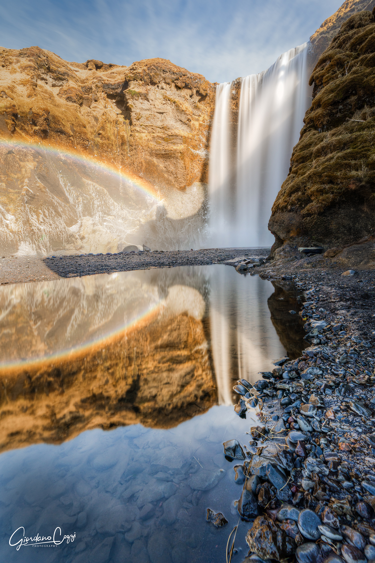 Arcobaleno a Skogafoss