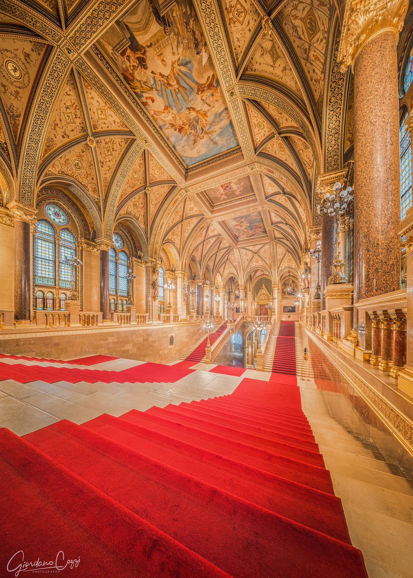 Budapest dentro il palazzo 