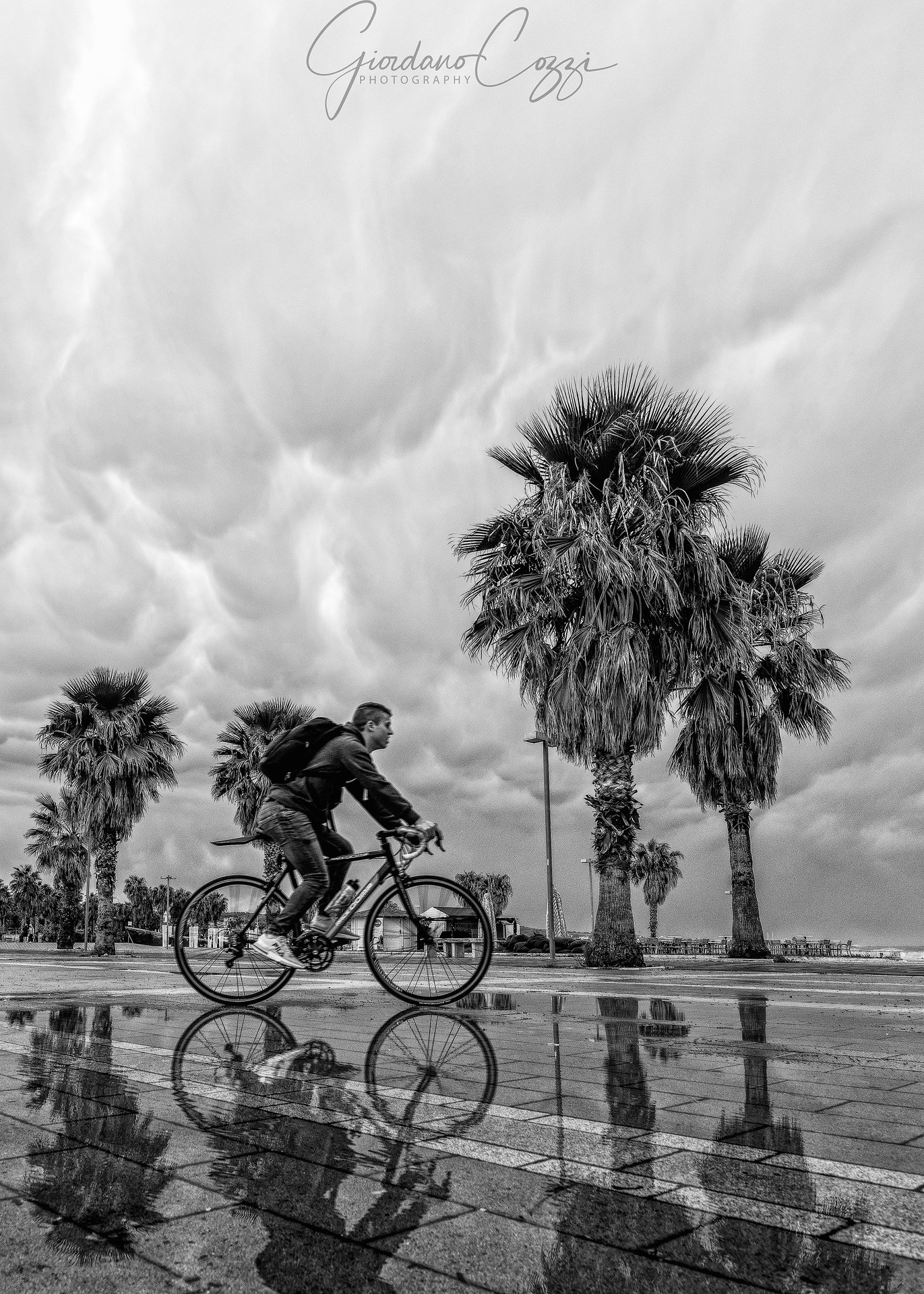 Bici e nuvole