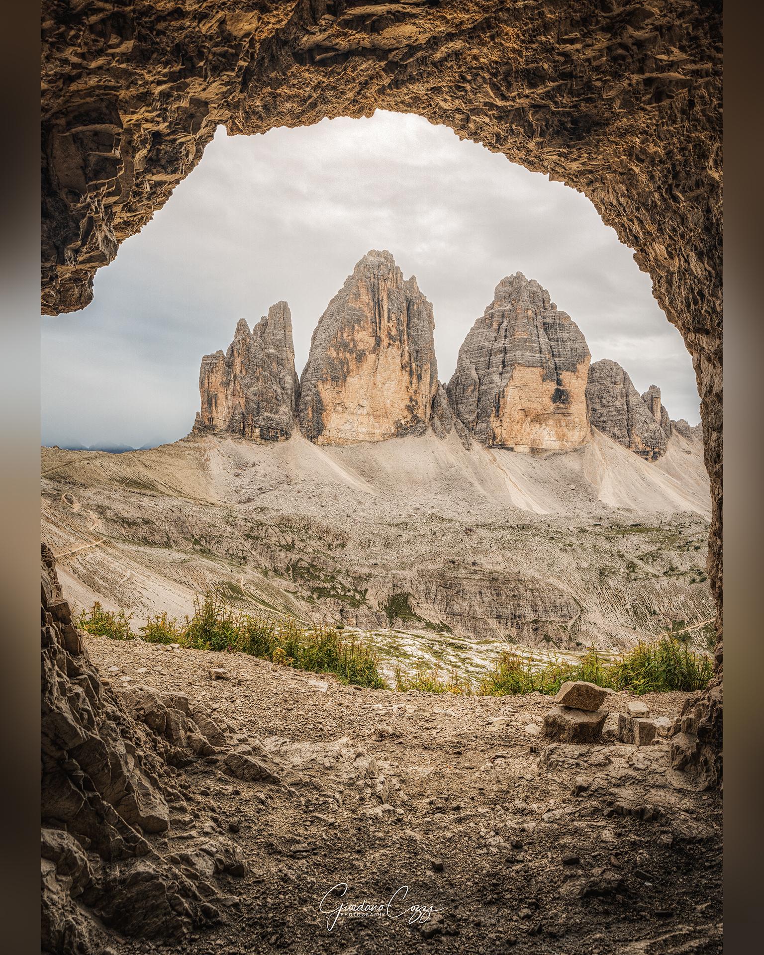 Nella grotta tra le cime